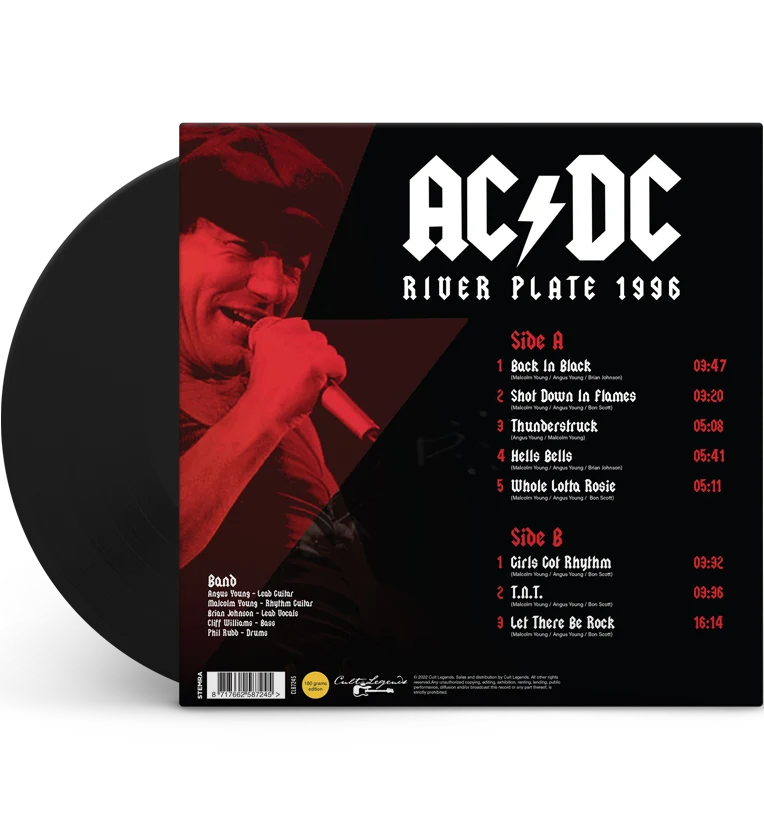 AC/DC – River Plate 1996 (12-Inch Album on 180g Vinyl) - Image 4