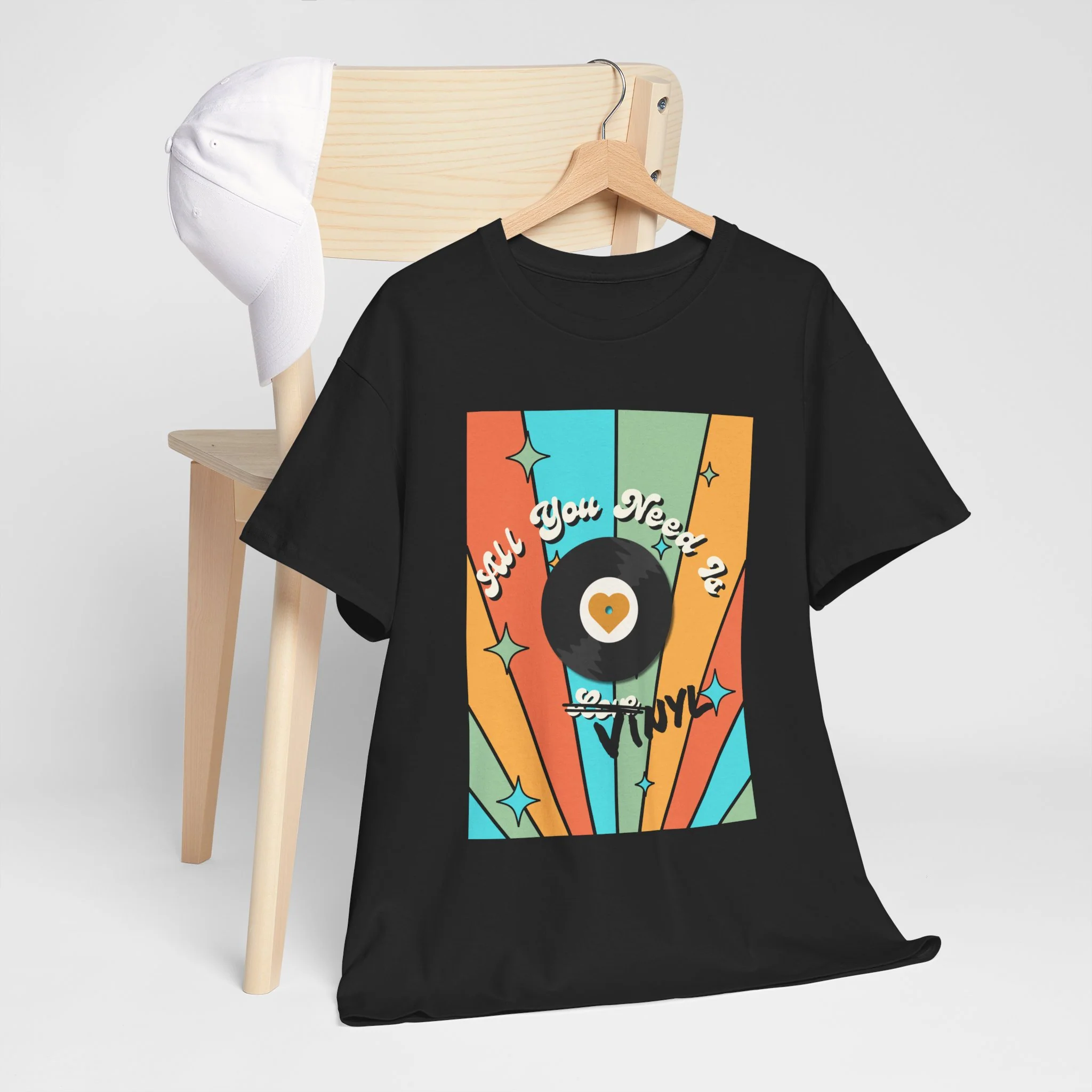 'All You Need Is Vinyl' T-Shirt - Image 13
