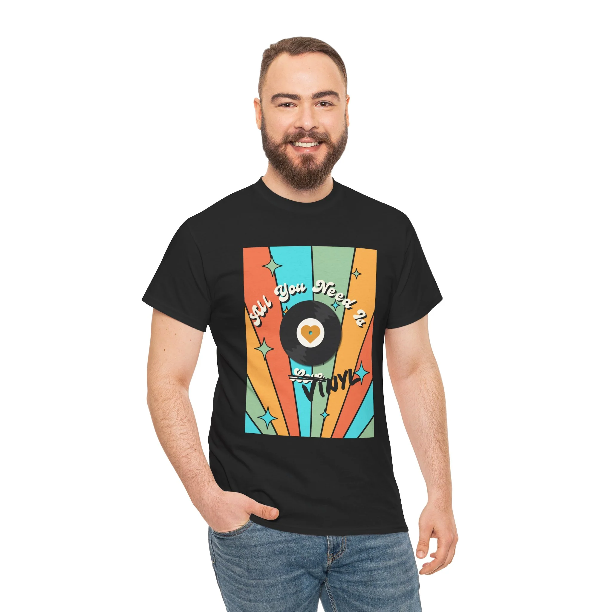 'All You Need Is Vinyl' T-Shirt - Image 15
