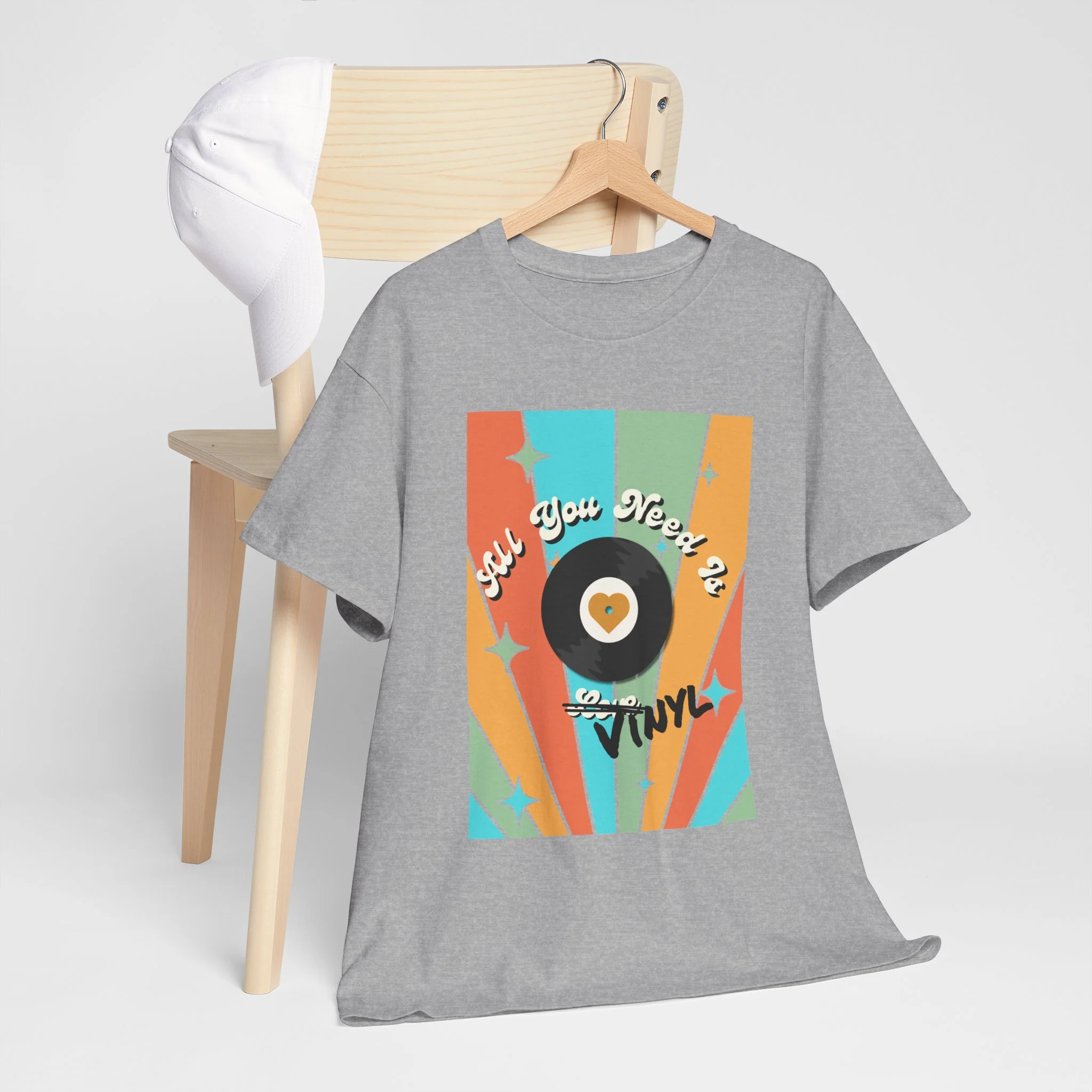 'All You Need Is Vinyl' T-Shirt - Image 31