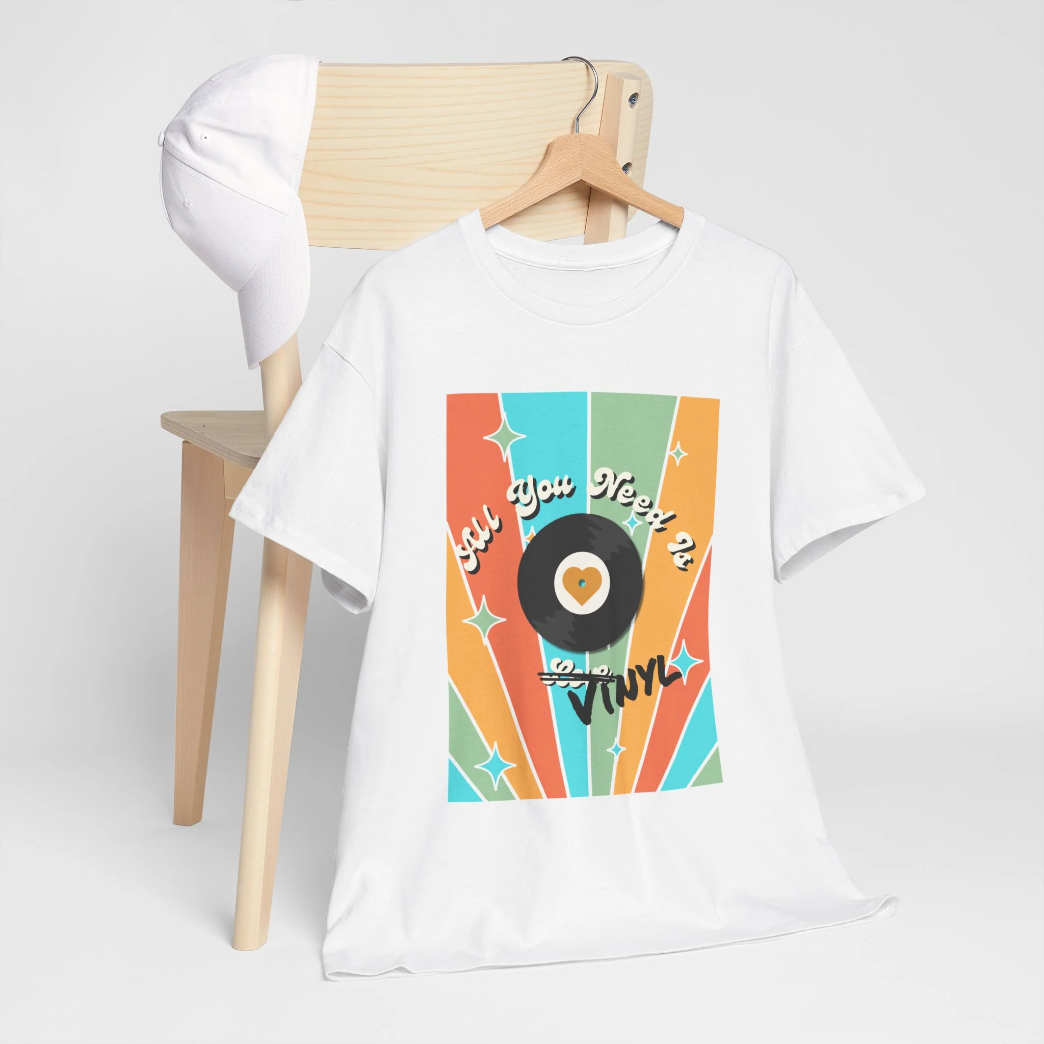'All You Need Is Vinyl' T-Shirt - Image 4