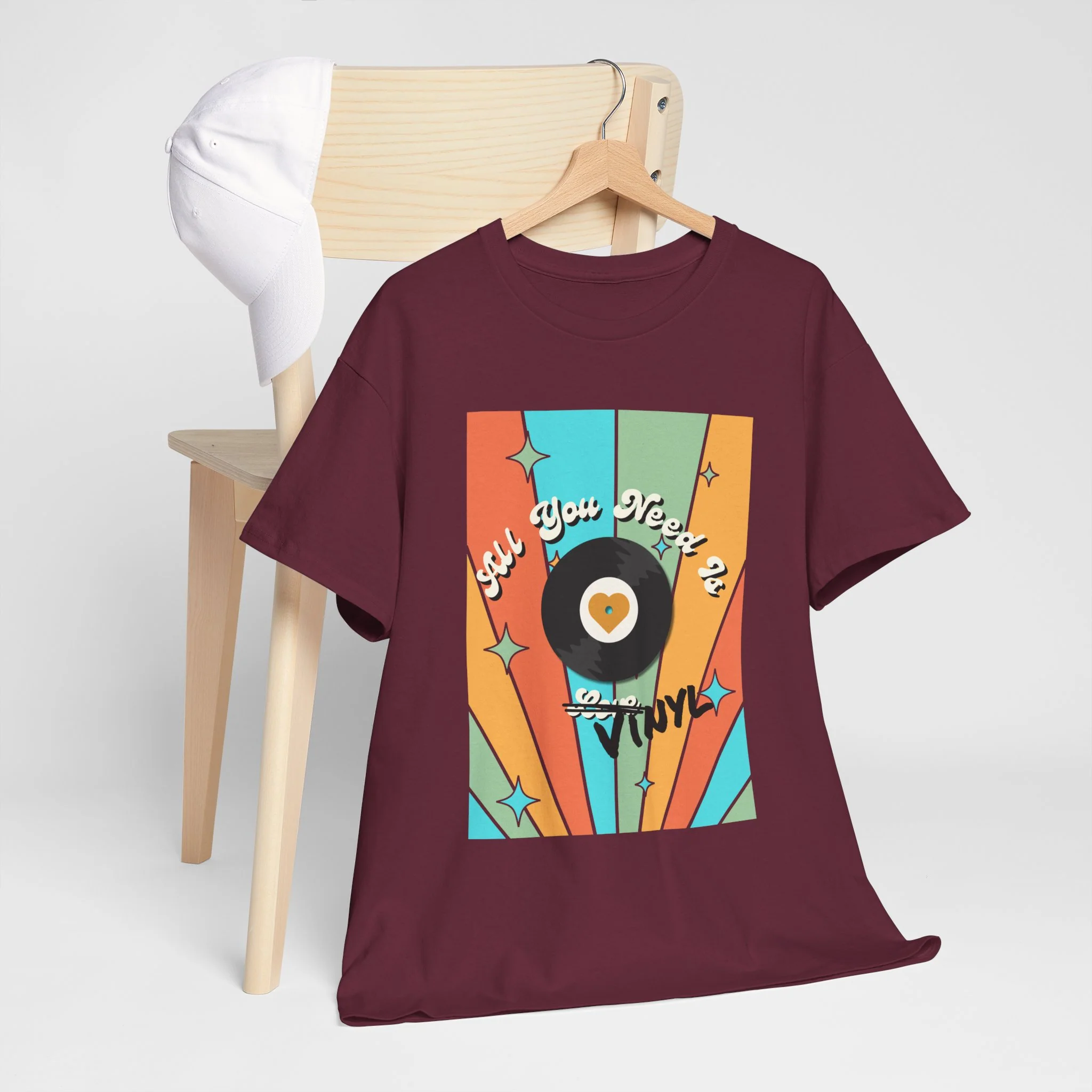 'All You Need Is Vinyl' T-Shirt - Image 40