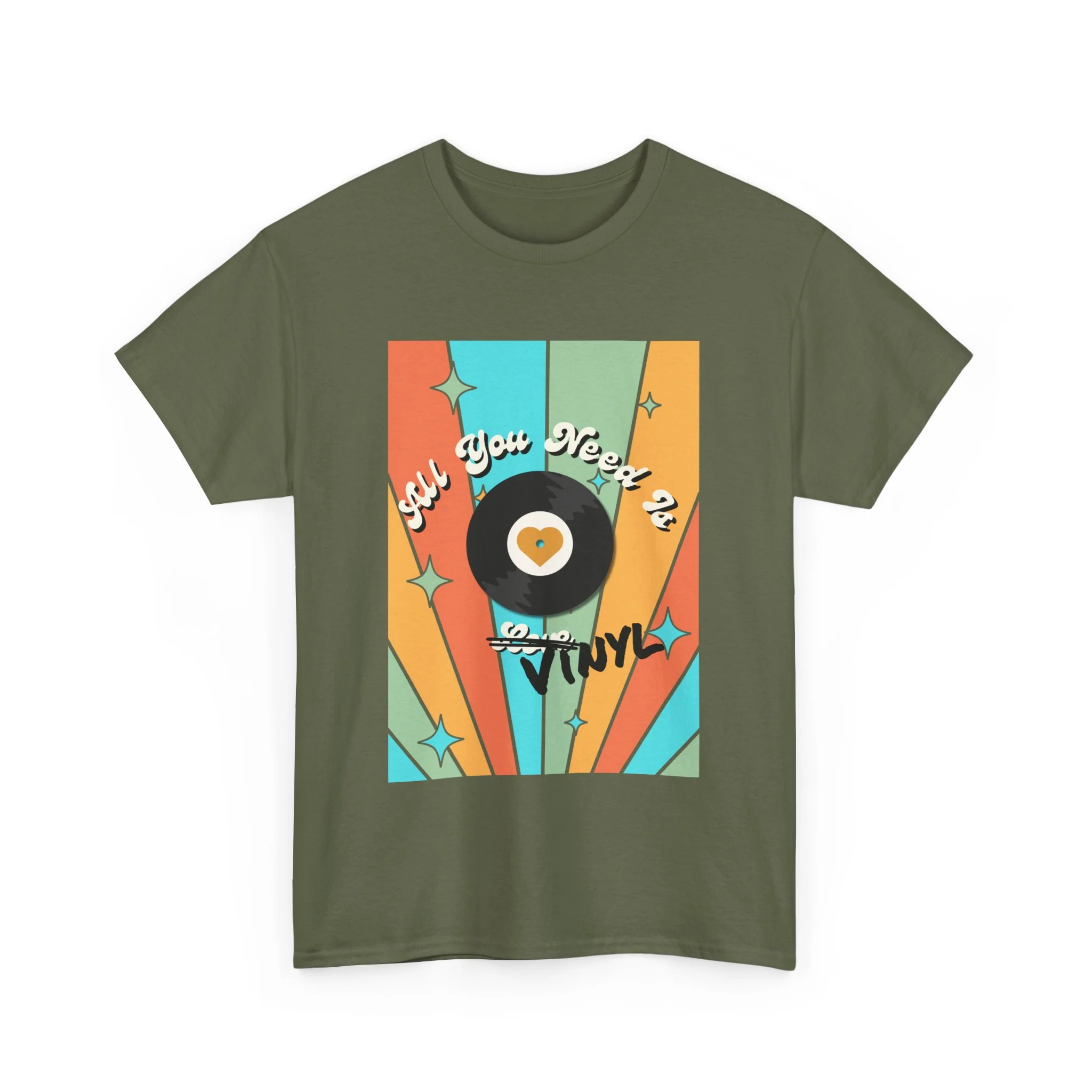'All You Need Is Vinyl' T-Shirt - Image 46