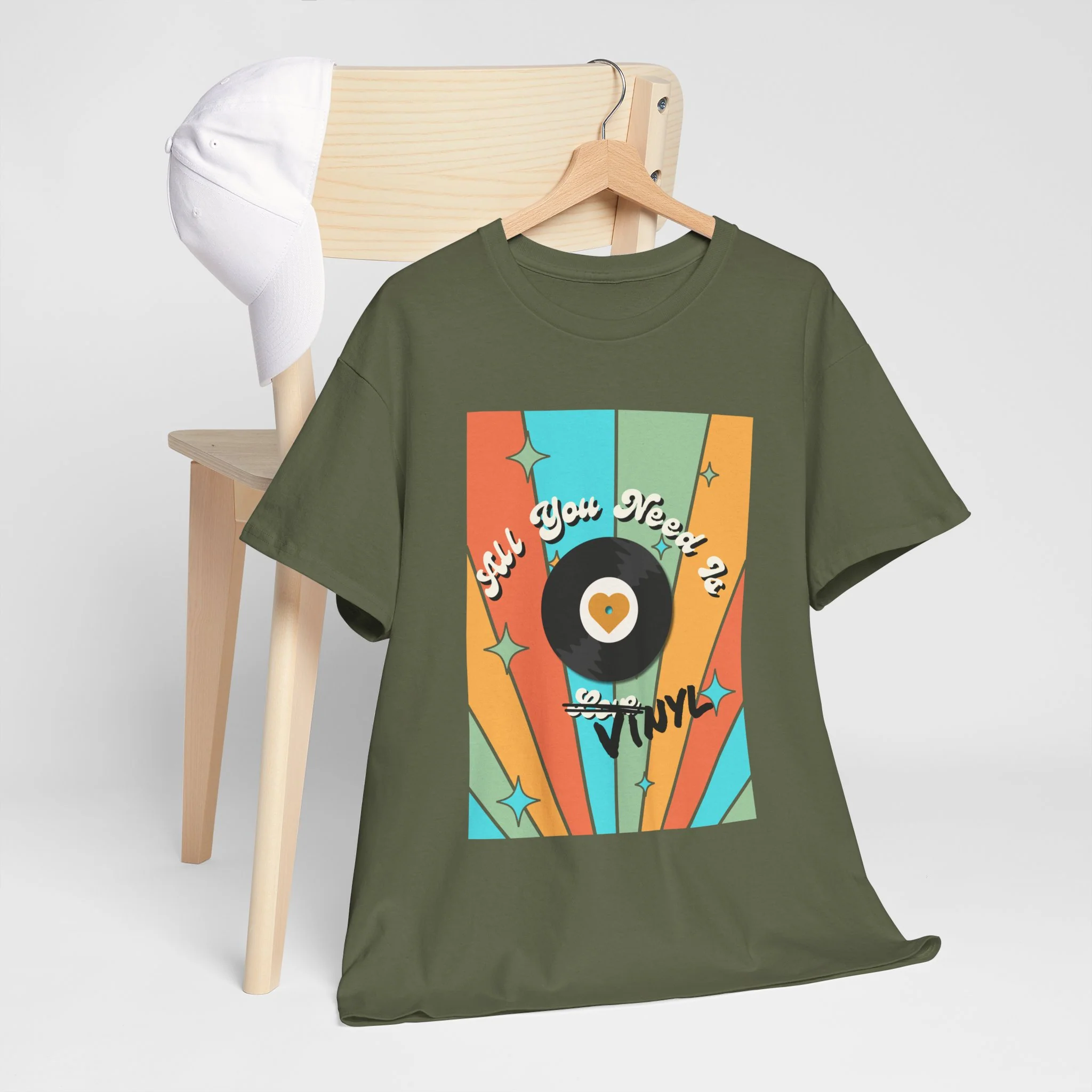 'All You Need Is Vinyl' T-Shirt - Image 49
