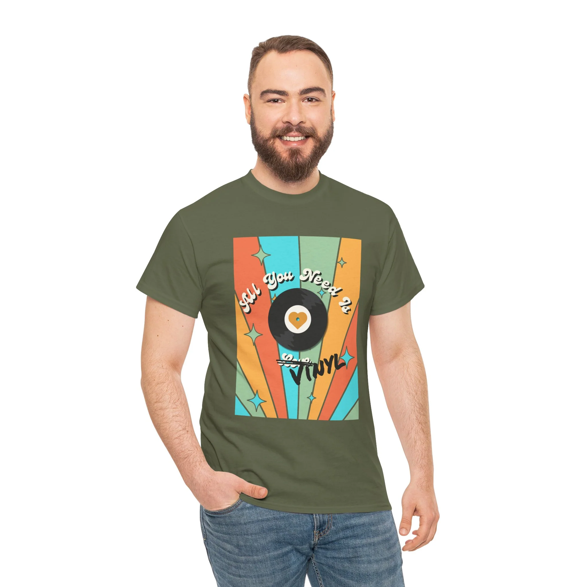 'All You Need Is Vinyl' T-Shirt - Image 51