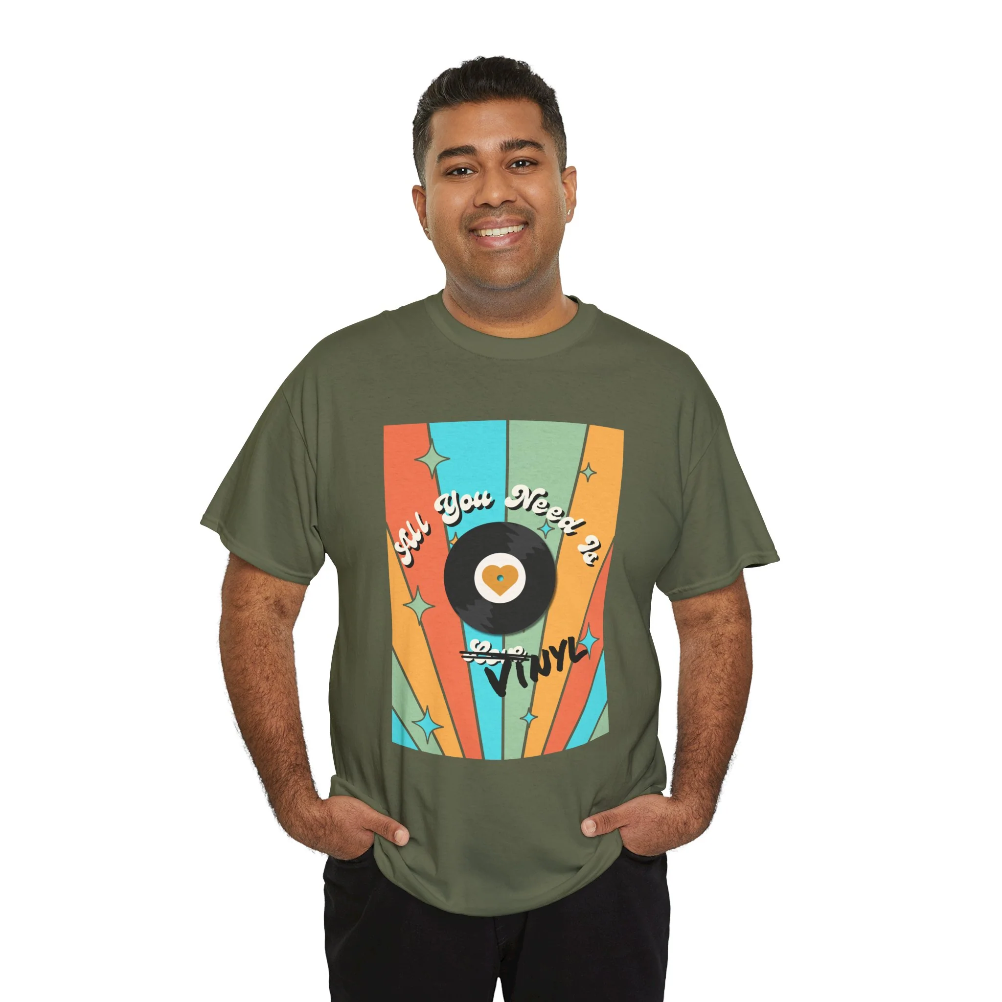 'All You Need Is Vinyl' T-Shirt - Image 52