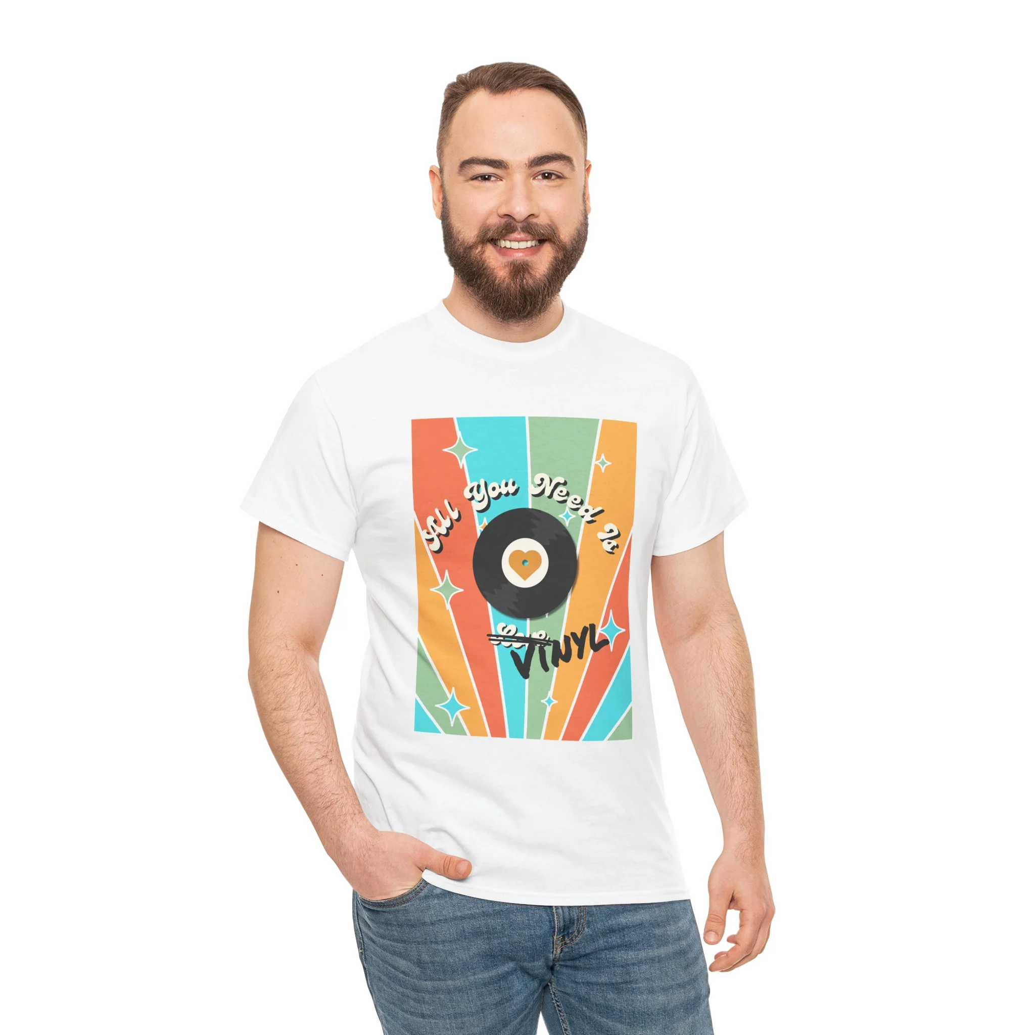 'All You Need Is Vinyl' T-Shirt - Image 6
