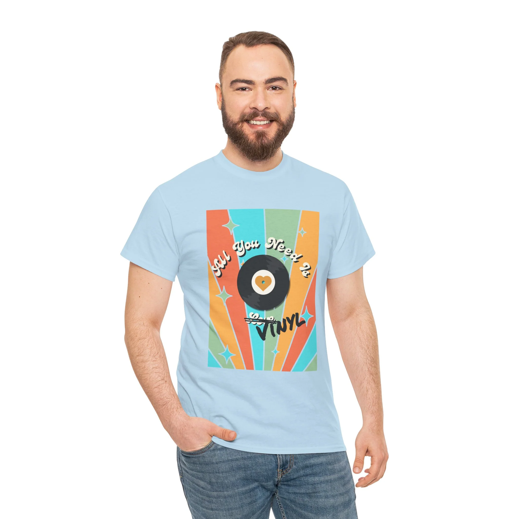 'All You Need Is Vinyl' T-Shirt - Image 60