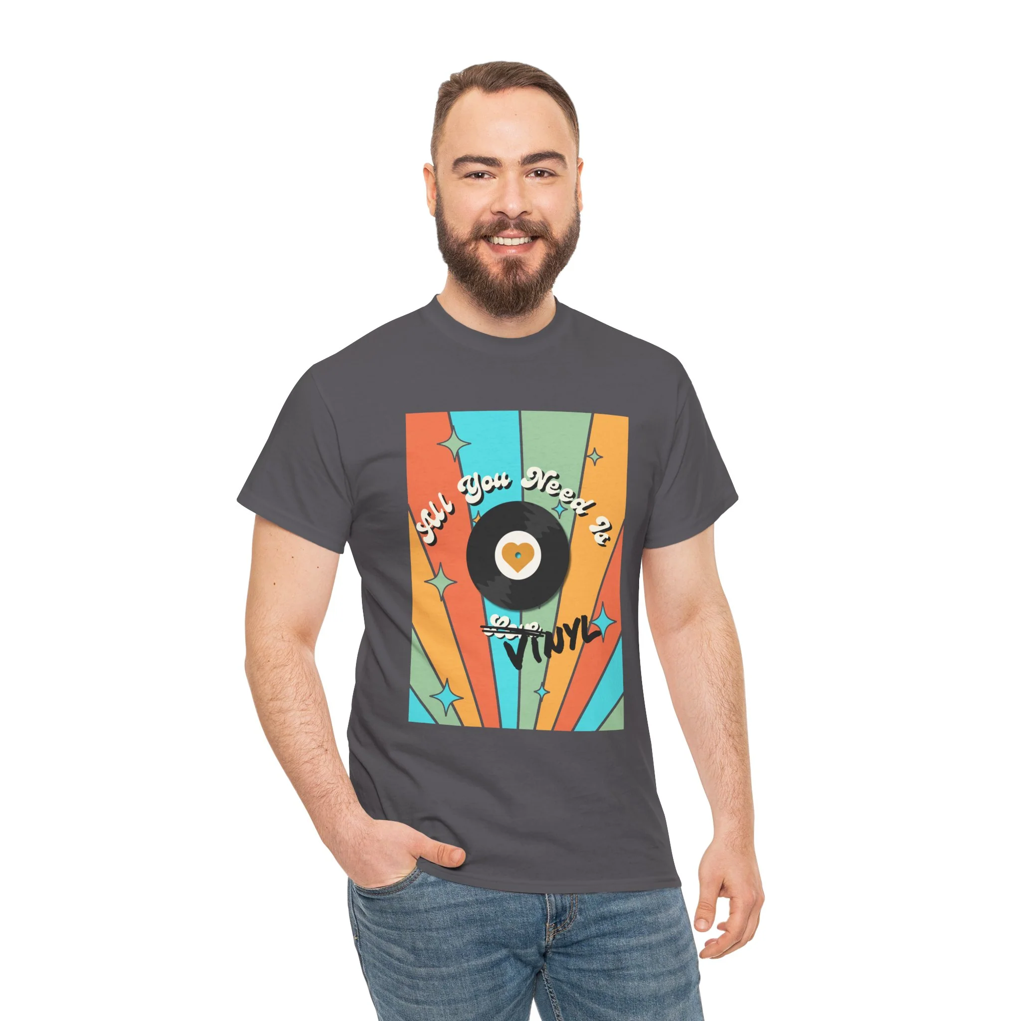 'All You Need Is Vinyl' T-Shirt - Image 69