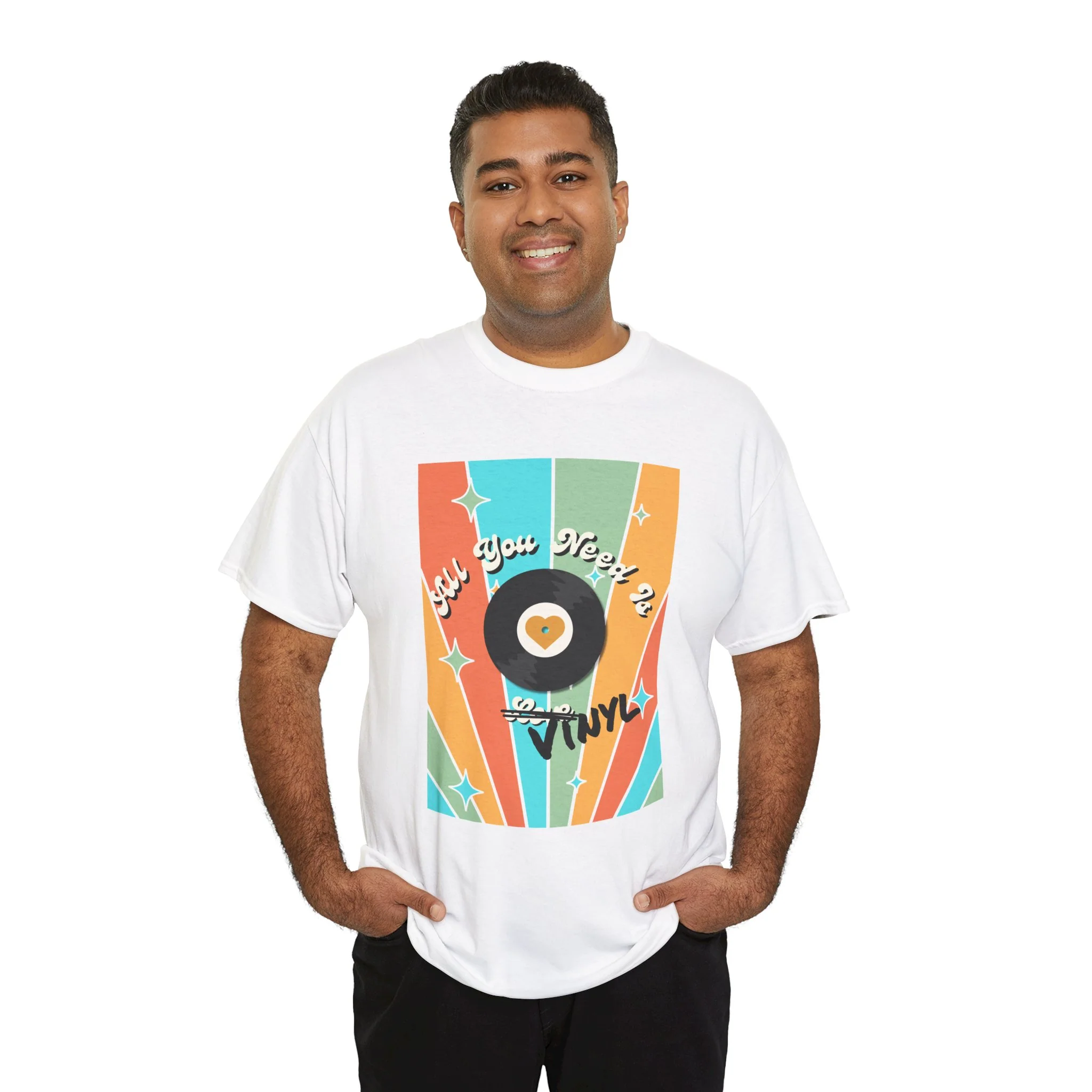 'All You Need Is Vinyl' T-Shirt - Image 7