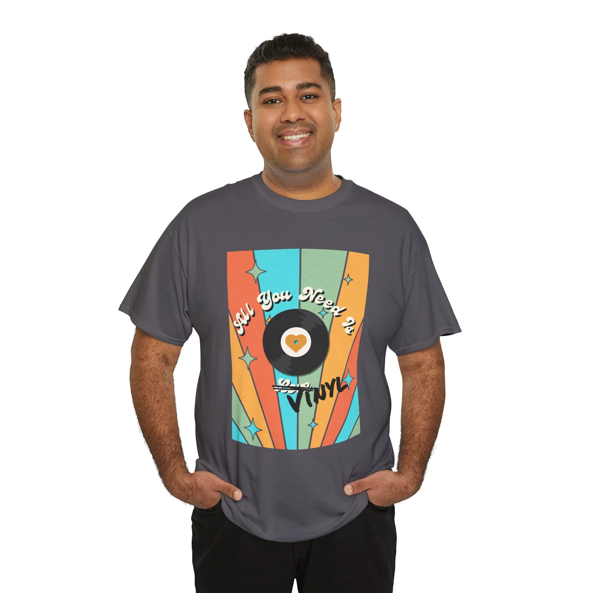'All You Need Is Vinyl' T-Shirt - Image 70