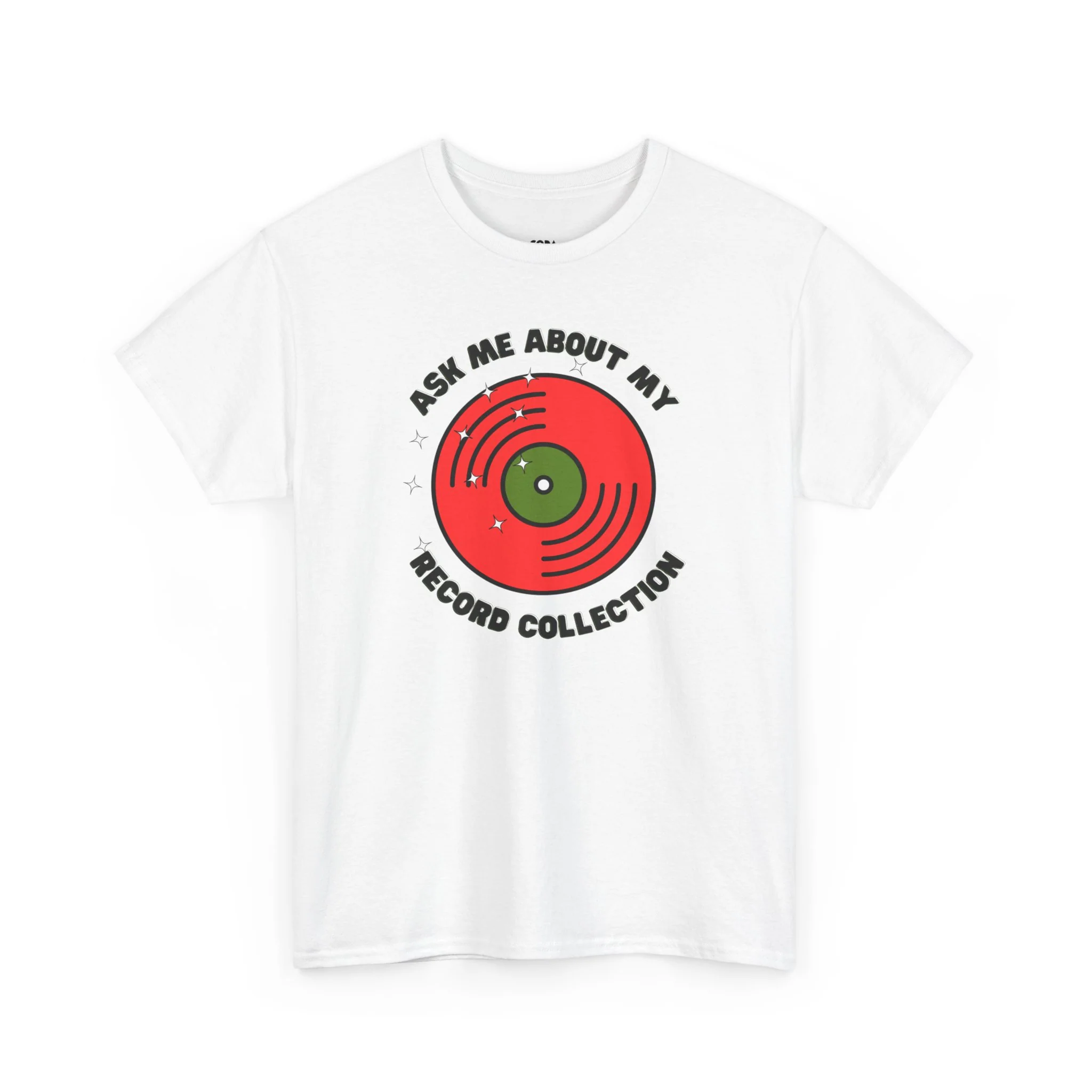 'Ask Me About My Record Collection' Men's T-Shirt - Image 10