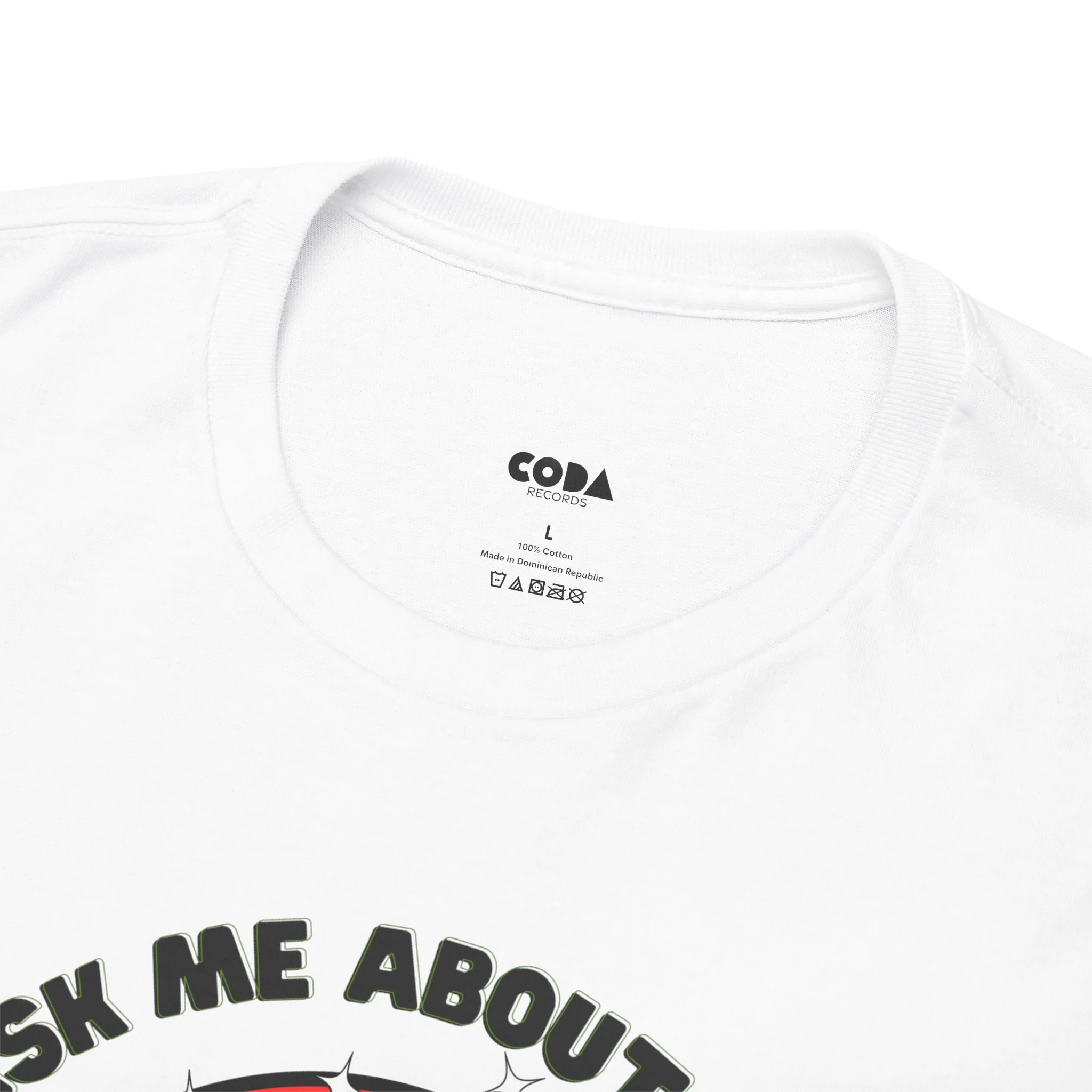 'Ask Me About My Record Collection' Men's T-Shirt - Image 14