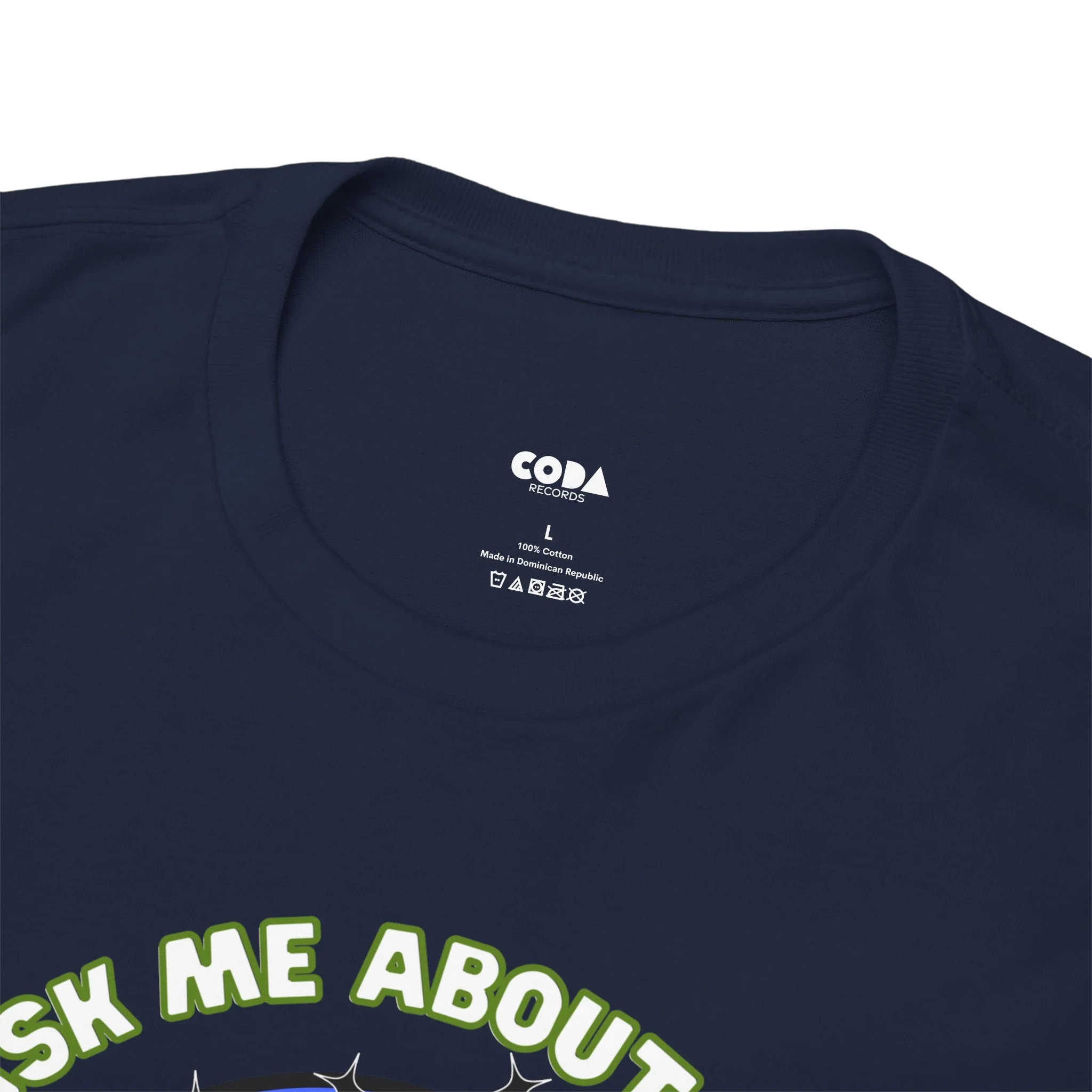'Ask Me About My Record Collection' Men's T-Shirt - Image 23