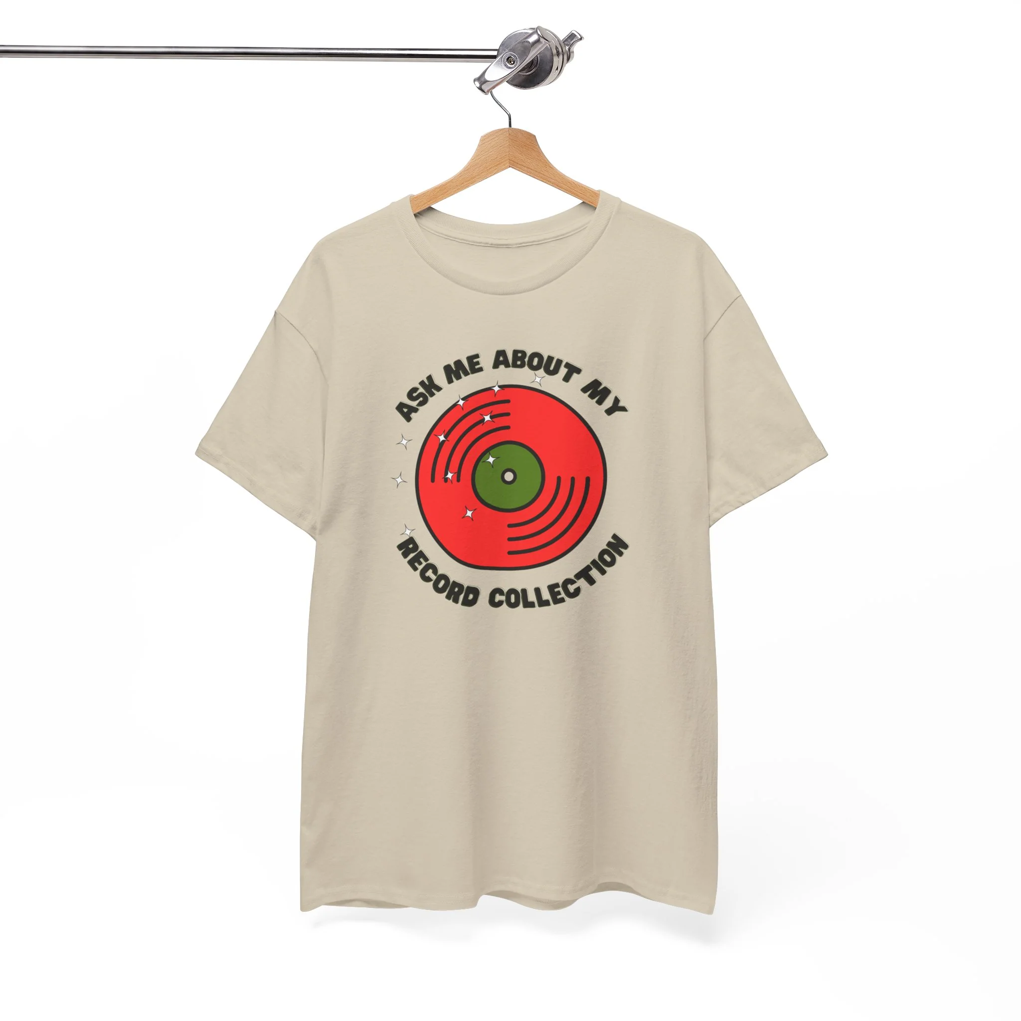 'Ask Me About My Record Collection' Men's T-Shirt - Image 31