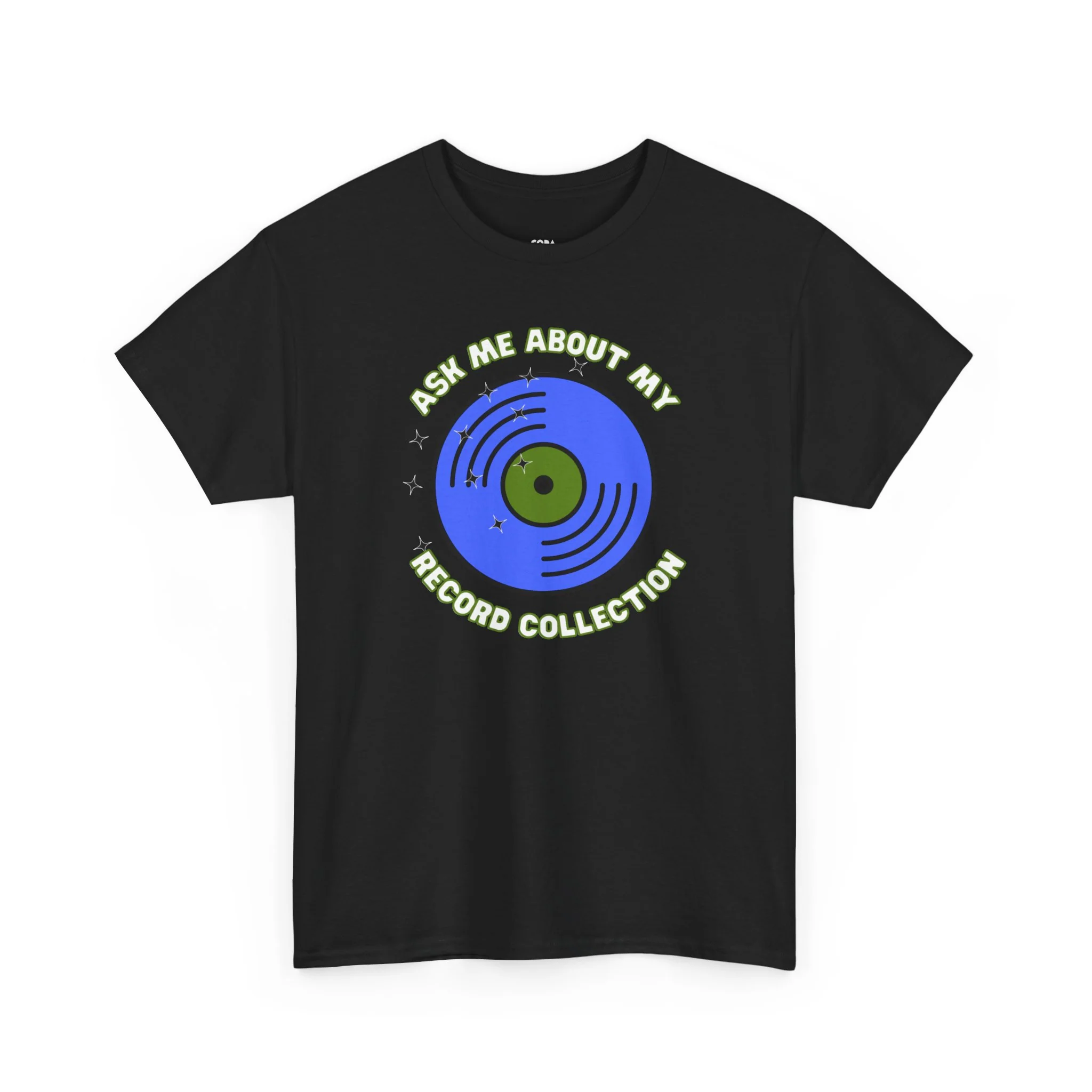 'Ask Me About My Record Collection' Men's T-Shirt - Image 37