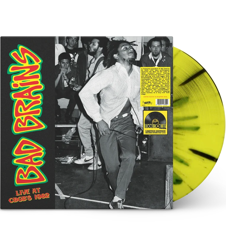 Bad Brains – Live at CBGB’s 1982 (RSD 2026 Limited Edition 12-Inch Album on Splatter Vinyl)