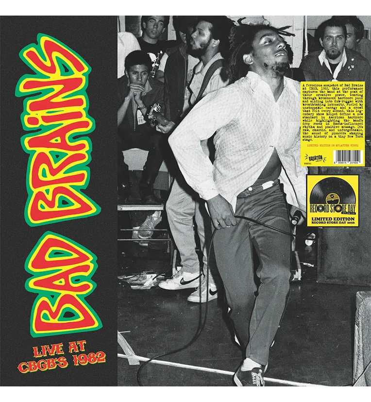 Bad Brains – Live at CBGB’s 1982 (RSD 2026 Limited Edition 12-Inch Album on Splatter Vinyl) - Image 2