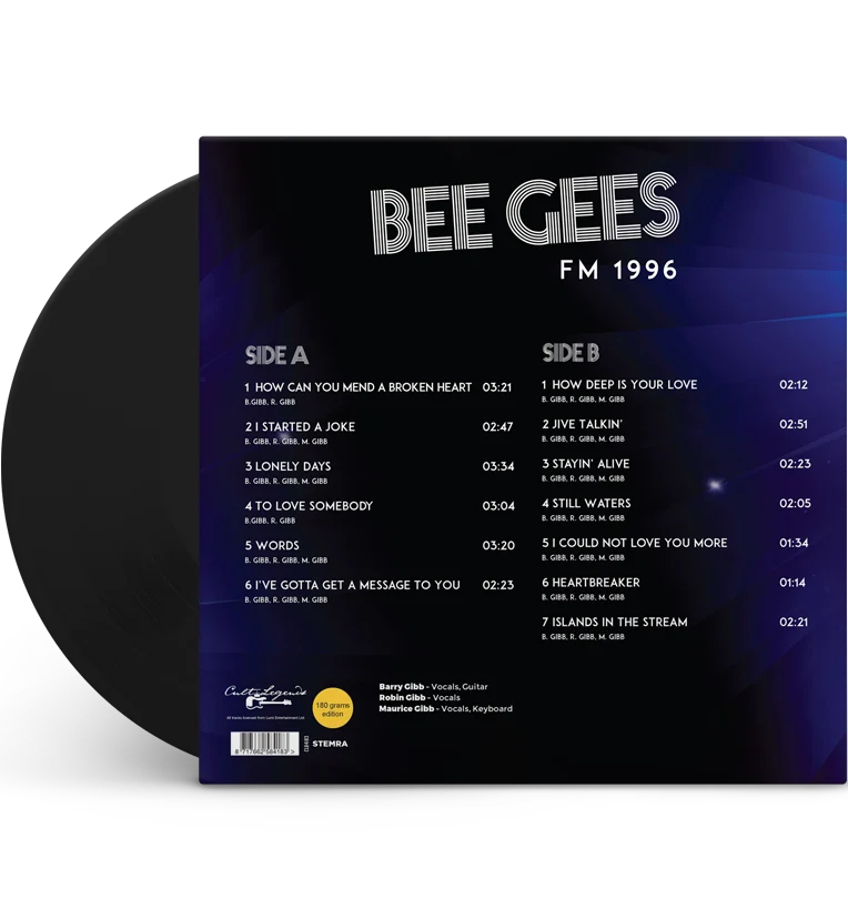 Bee Gees – FM 1996 (12-Inch Album on 180g Vinyl) - Image 4