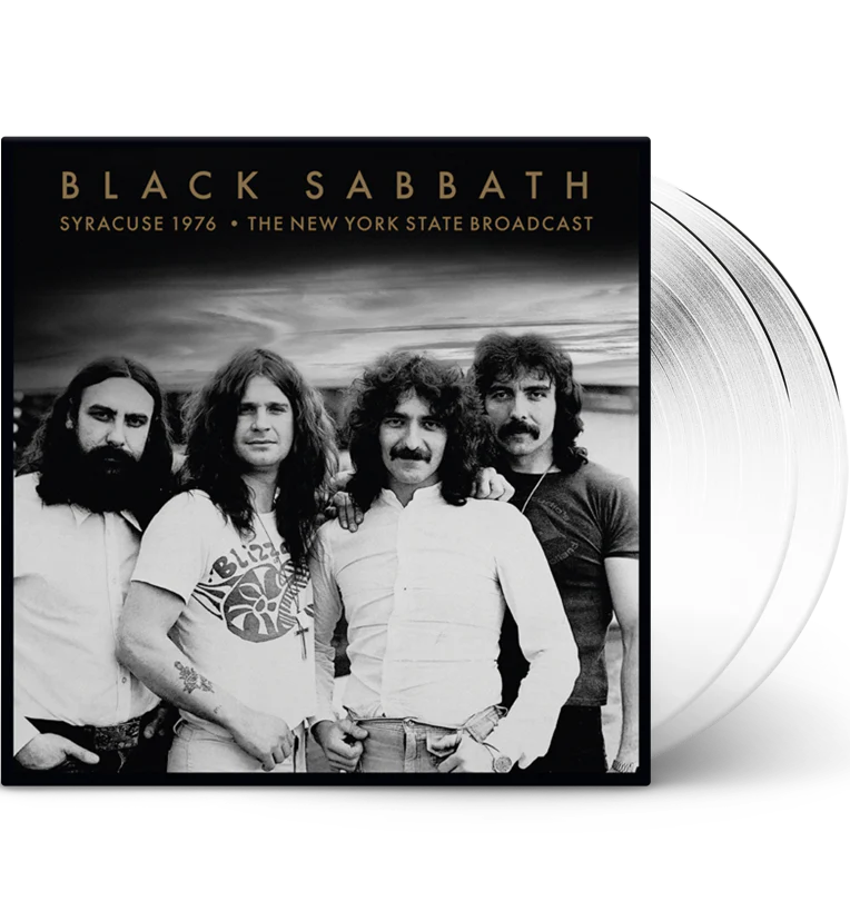 Black Sabbath – Syracuse 1976 (Limited Edition Double-LP on White Vinyl)