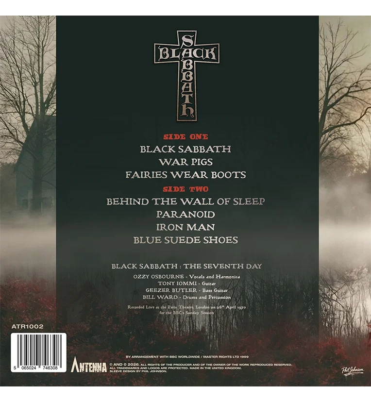 Black Sabbath – The Seventh Day: Live in London (Limited Edition 12-Inch Album on Gold Vinyl) - Image 3