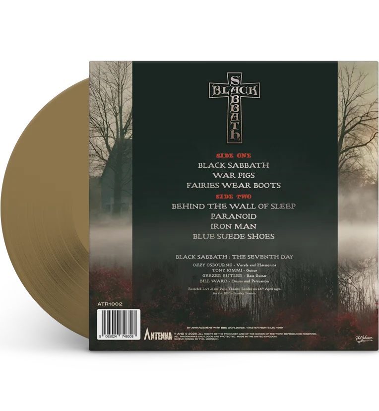 Black Sabbath – The Seventh Day: Live in London (Limited Edition 12-Inch Album on Gold Vinyl) - Image 4