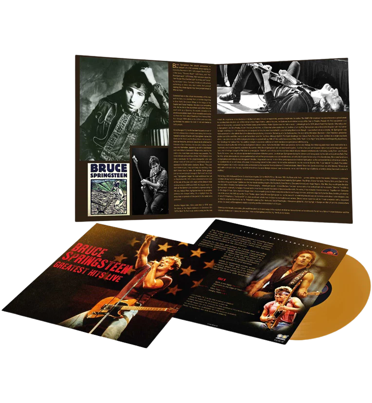 Bruce Springsteen – Greatest Hits Live (12-Inch Album on 180g Brown Vinyl)