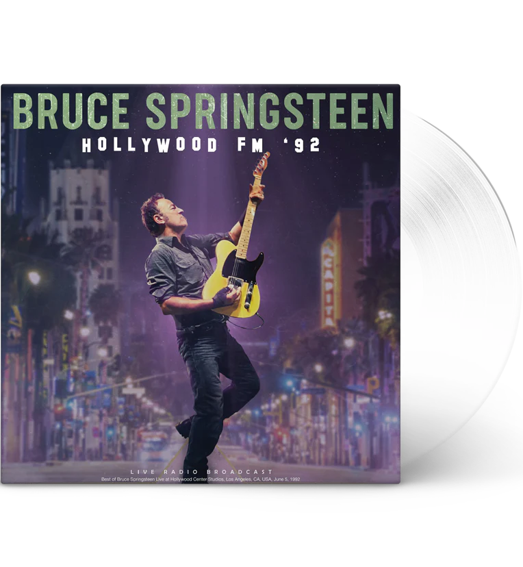 Bruce Springsteen – Hollywood FM ’92 (Limited Edition 12-Inch Album on 180g Clear Vinyl)