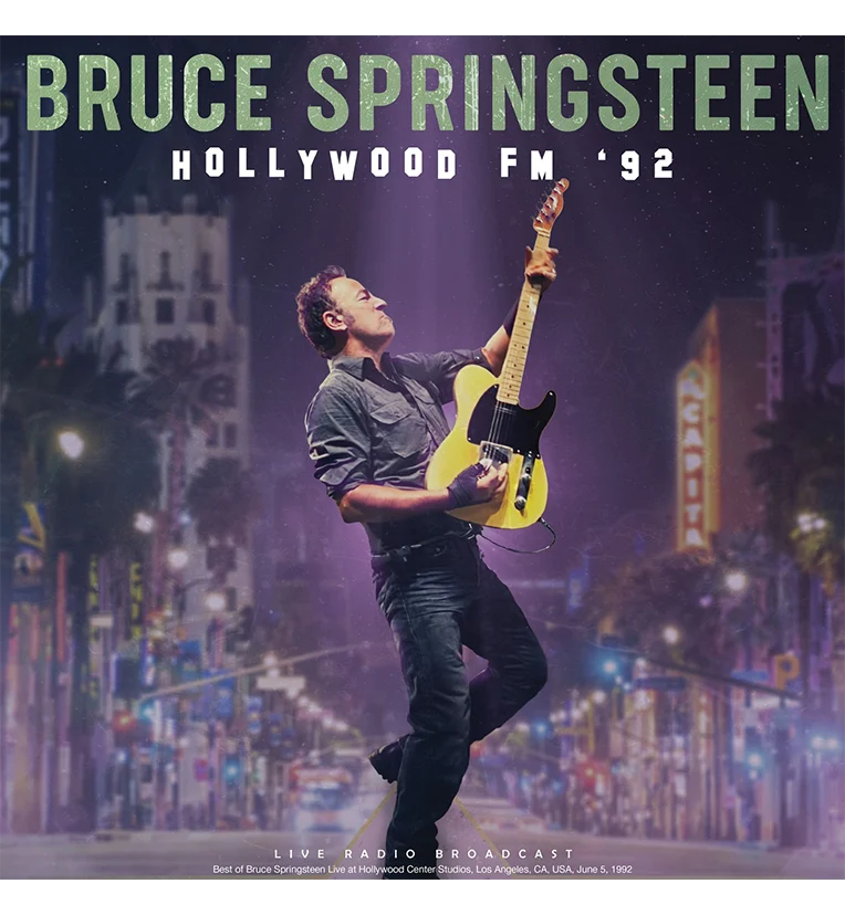 Bruce Springsteen – Hollywood FM ’92 (Limited Edition 12-Inch Album on 180g Clear Vinyl) - Image 2