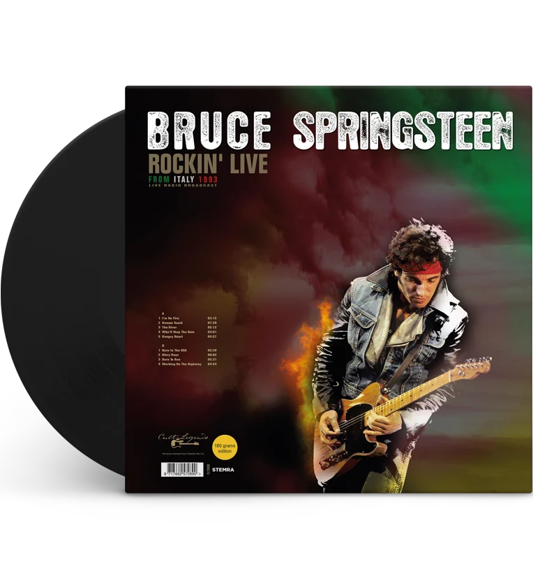 Bruce Springsteen – Rockin’ Live from Italy 1993 (12-Inch Album on 180g Vinyl) - Image 4