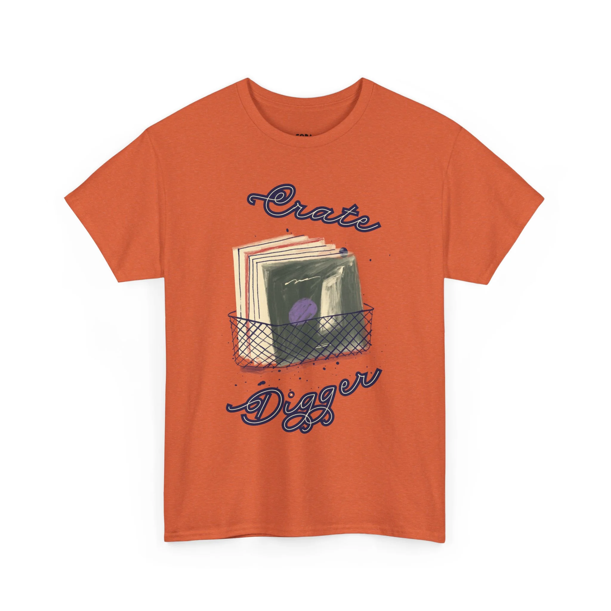 'Crate Digger' Vinyl Records Men's T-Shirt - Image 10