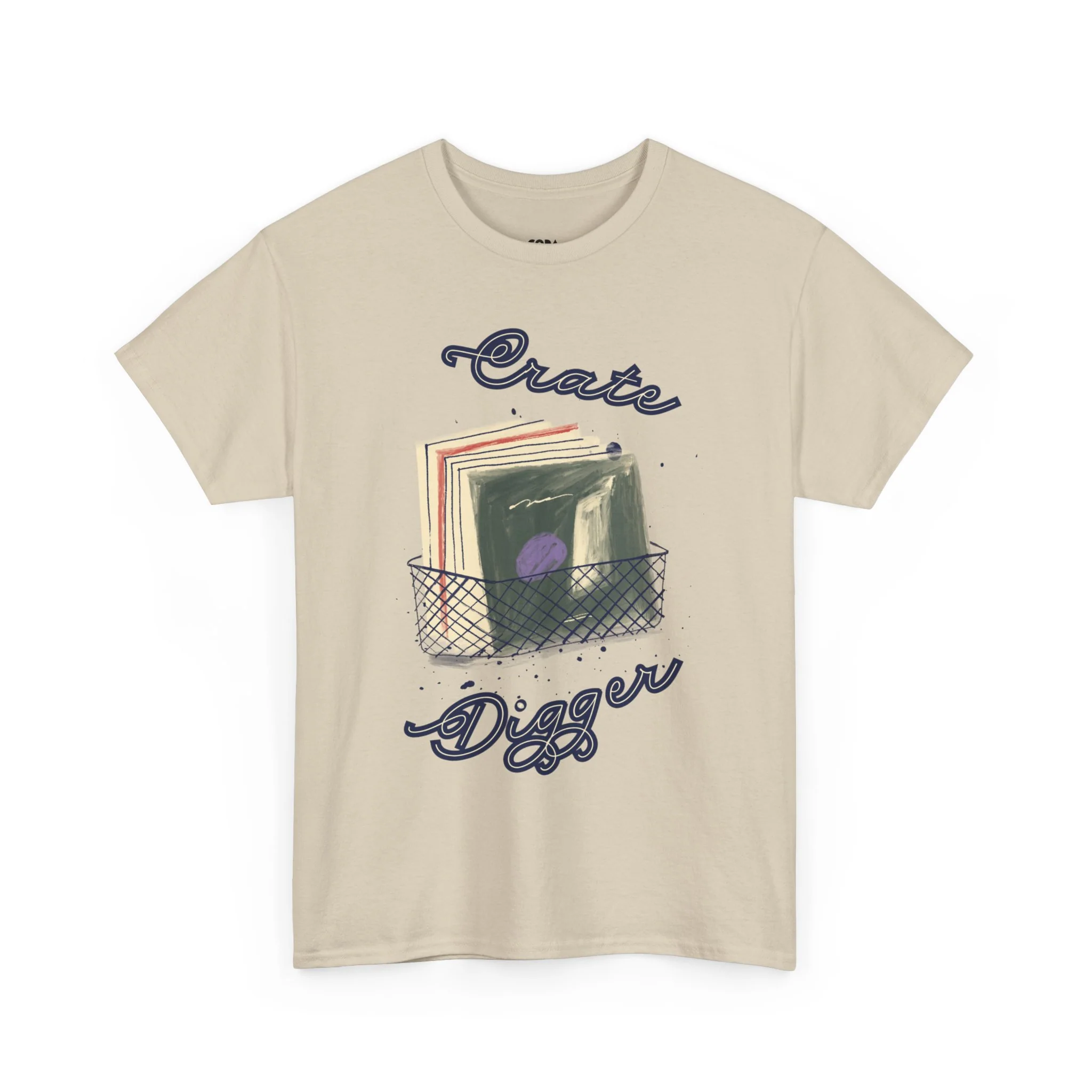 'Crate Digger' Vinyl Records Men's T-Shirt - Image 27