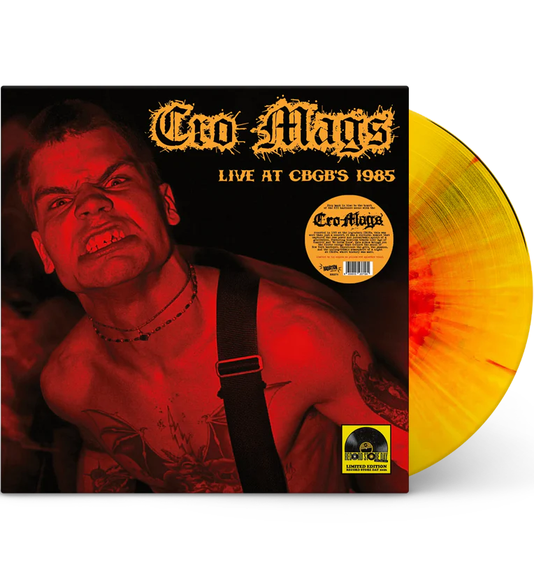 Cro-Mags – Live at CBGB’s 1985 (RSD 2026 Limited Edition 12-Inch Album on Splatter Vinyl)