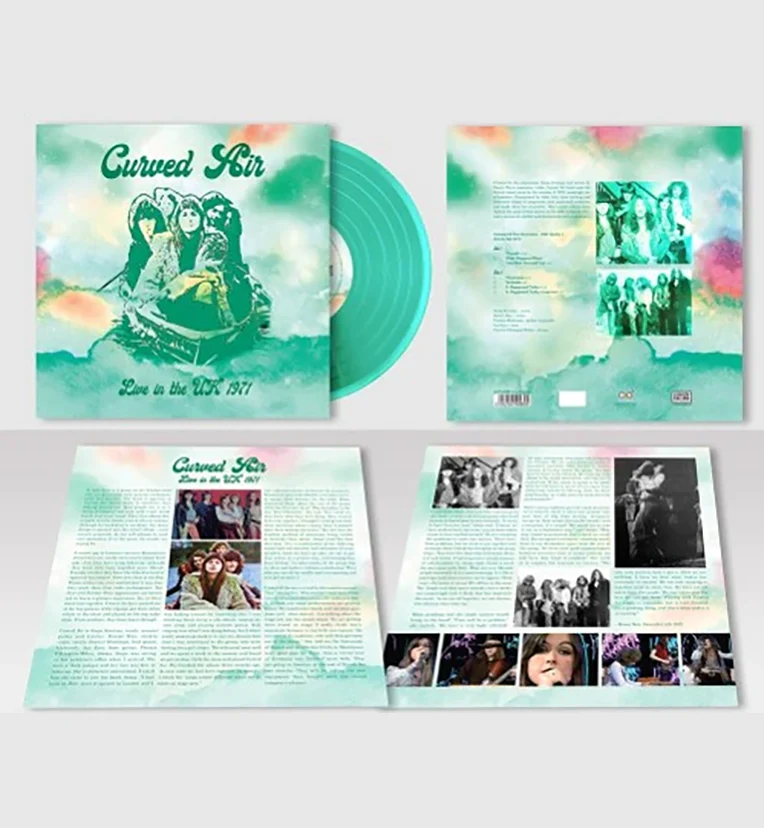 Curved Air – Best Of Live, 1971 (Limited Edition 2-LP Colour Vinyl Bundle) - Image 3