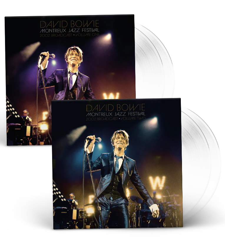 David Bowie – Montreux Jazz Festival, 2002 (Limited Edition 4-LP Clear Vinyl Bundle)