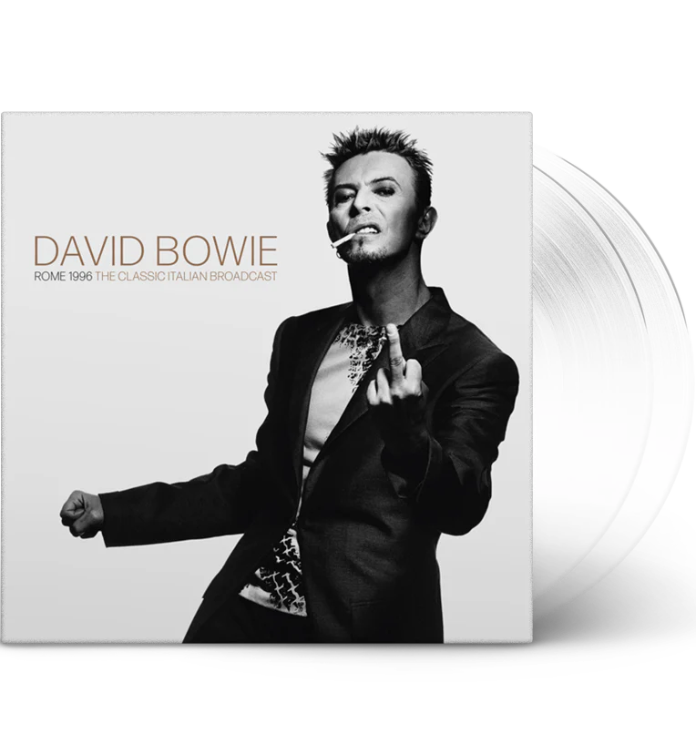 David Bowie – Rome 1996 (Limited Edition Double-LP on Clear Vinyl)