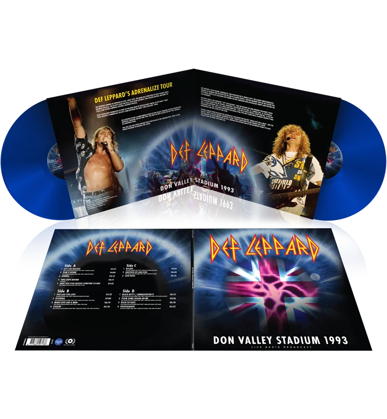 Def Leppard – Don Valley Stadium 1993 (Limited Edition Double-LP on 180g Blue Vinyl)