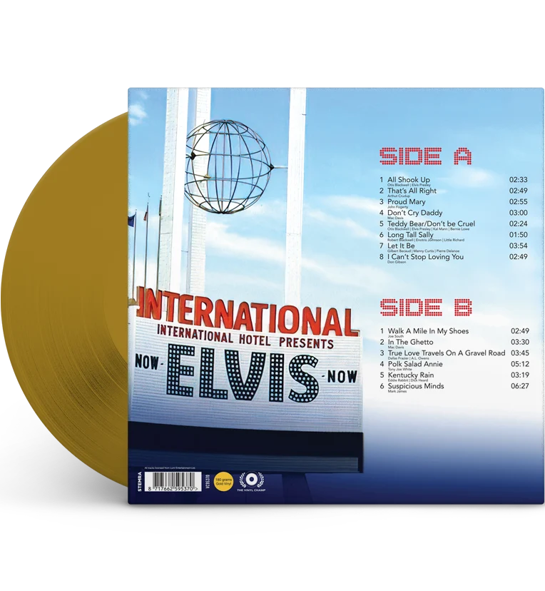 Elvis Presley – Live in Las Vegas, 1970 (Limited Edition 12-Inch Album on 180g Gold Vinyl) - Image 4