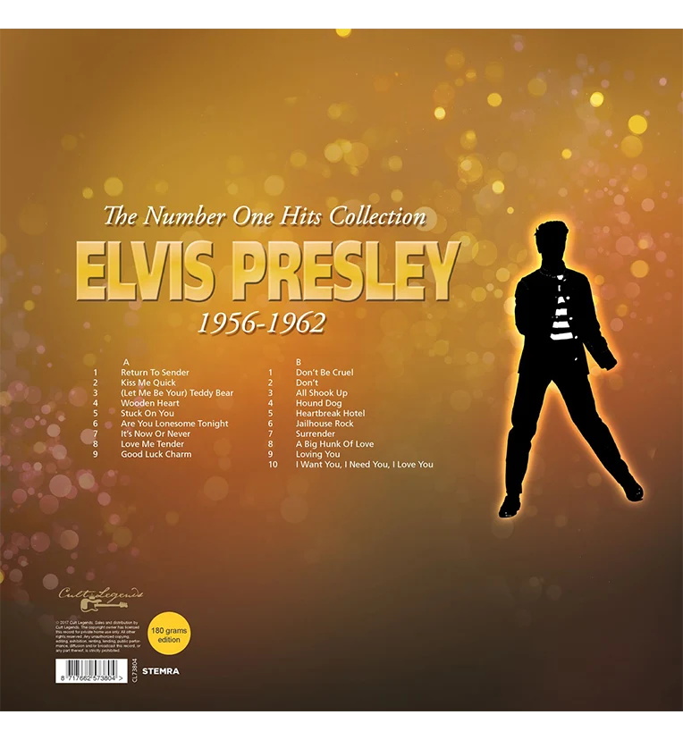 Elvis Presley – The Number One Hits Collection (12-Inch Album on 180g Vinyl) - Image 3