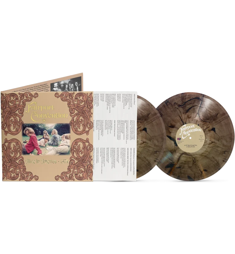 Fairport Convention – Alive in America 1974 (Limited Edition Double-LP on 180g Marble Vinyl) - Image 4