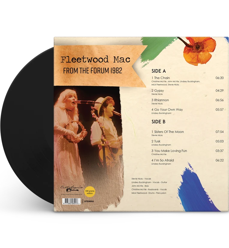 Fleetwood Mac – From the Forum 1982 (12-Inch Album on 180g Vinyl) - Image 4