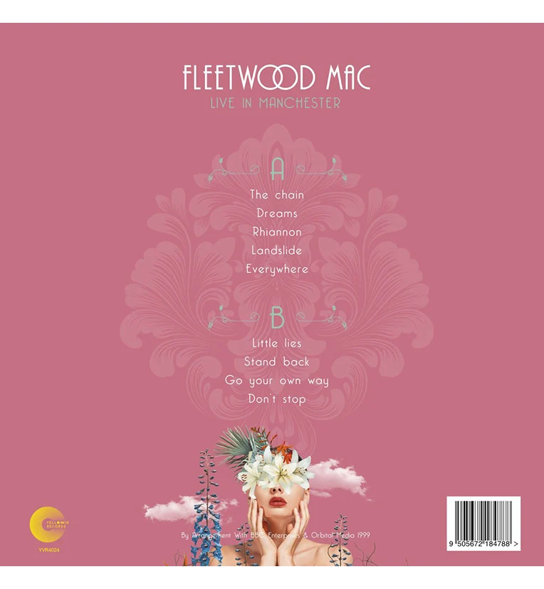 Fleetwood Mac – Live in Manchester, 1990 (Special Edition 12-Inch Album on Yellow Vinyl) - Image 3