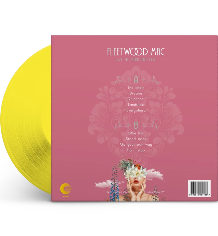 Fleetwood Mac – Live in Manchester, 1990 (Special Edition 12-Inch Album on Yellow Vinyl) - Image 4