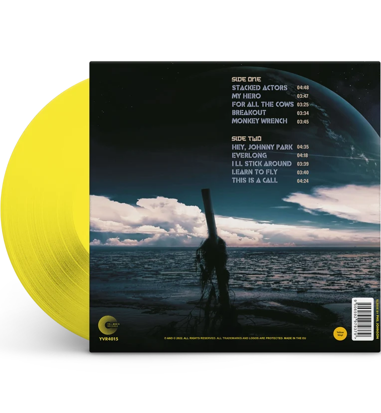 Foo Fighters – Heroes: Live in Stockholm, 1999 (Special Edition 12-Inch Album on Yellow Vinyl) - Image 4