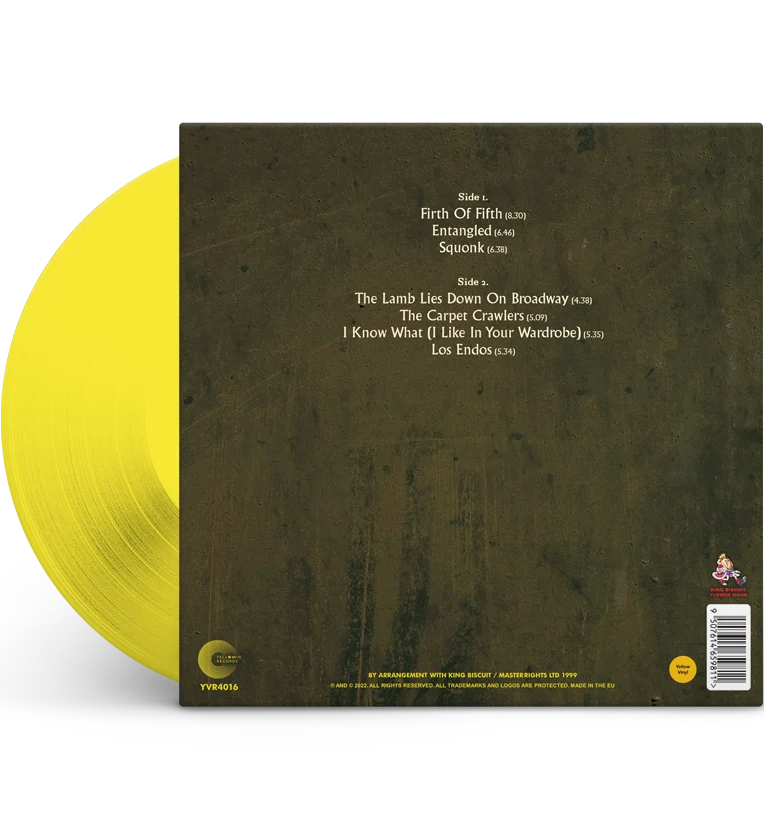 Genesis – For Rhyme and Reason (Special Edition 12-Inch Album on Yellow Vinyl) - Image 4