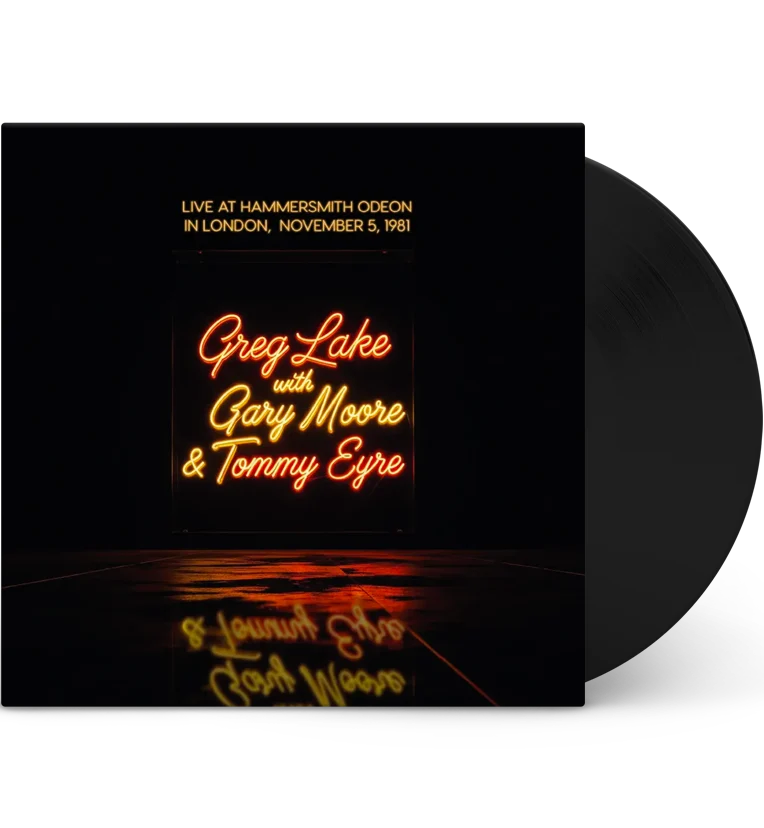 Greg Lake with Gary Moore & Tommy Eyre – Live at Hammersmith Odeon, 5 November 1981 (12-Inch Album)