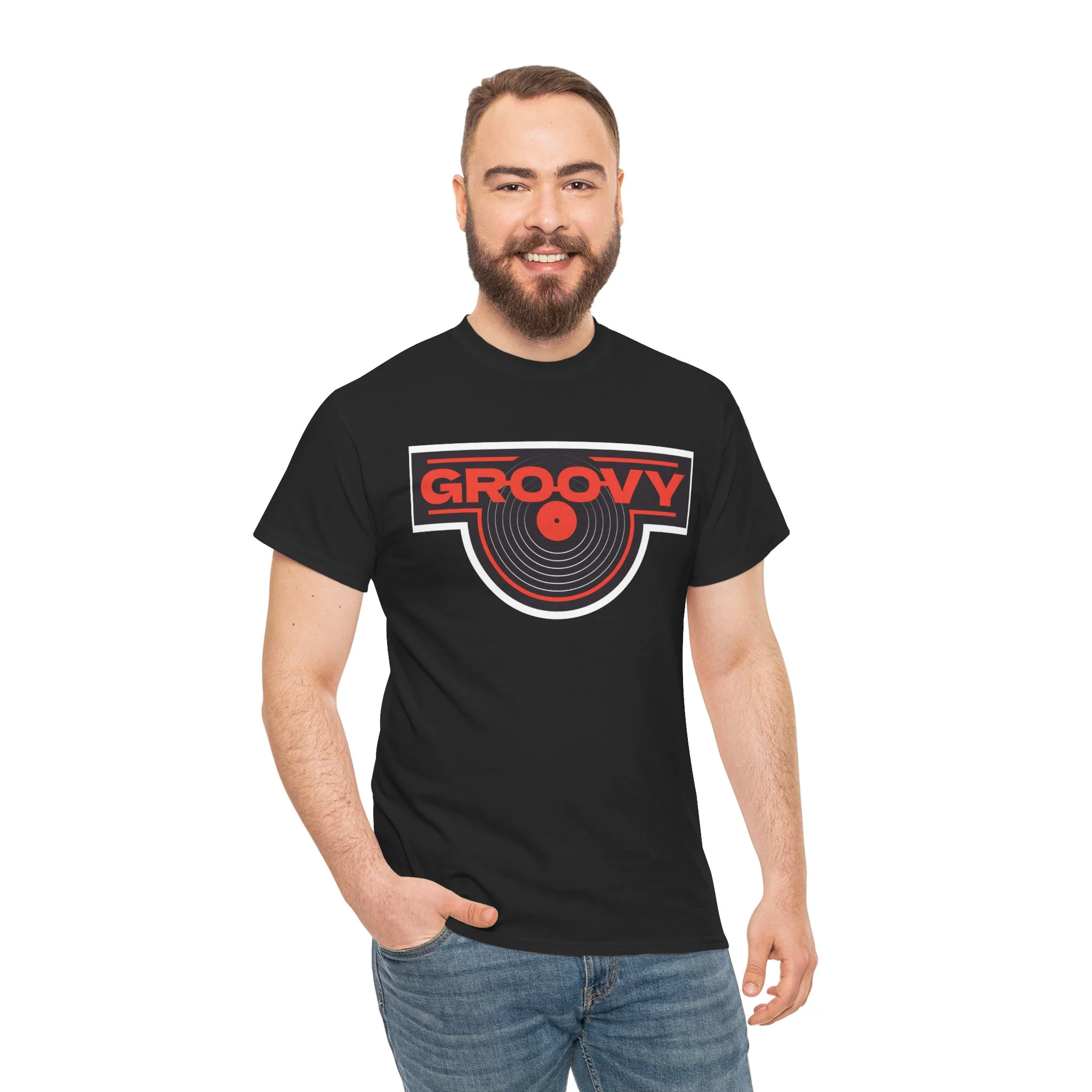 'Groovy' Men's T-Shirt - Image 24