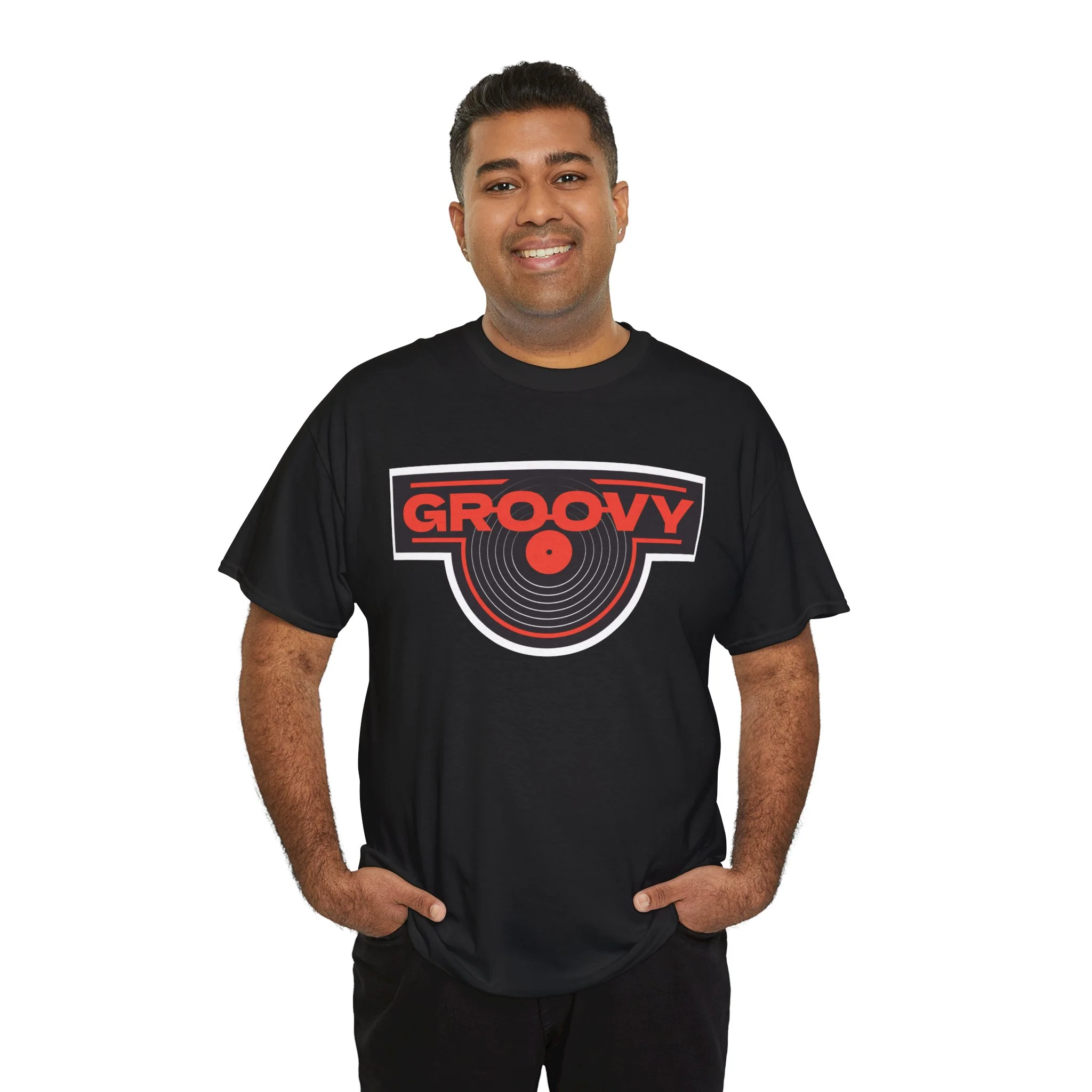 'Groovy' Men's T-Shirt - Image 25