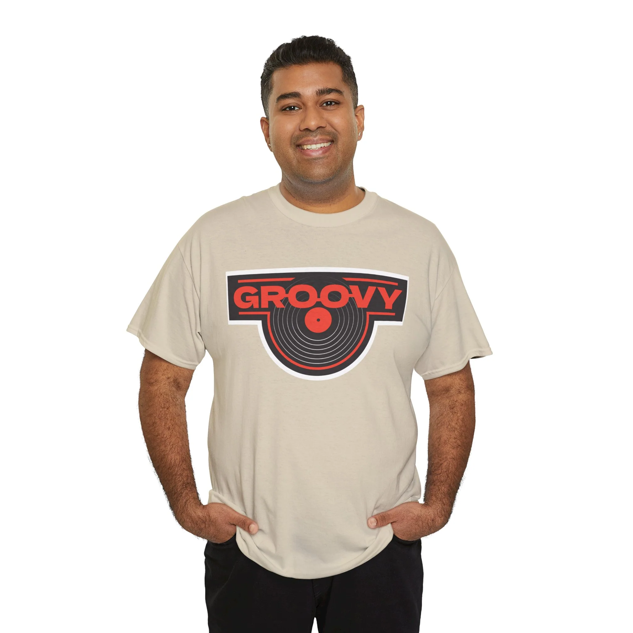 'Groovy' Men's T-Shirt - Image 34