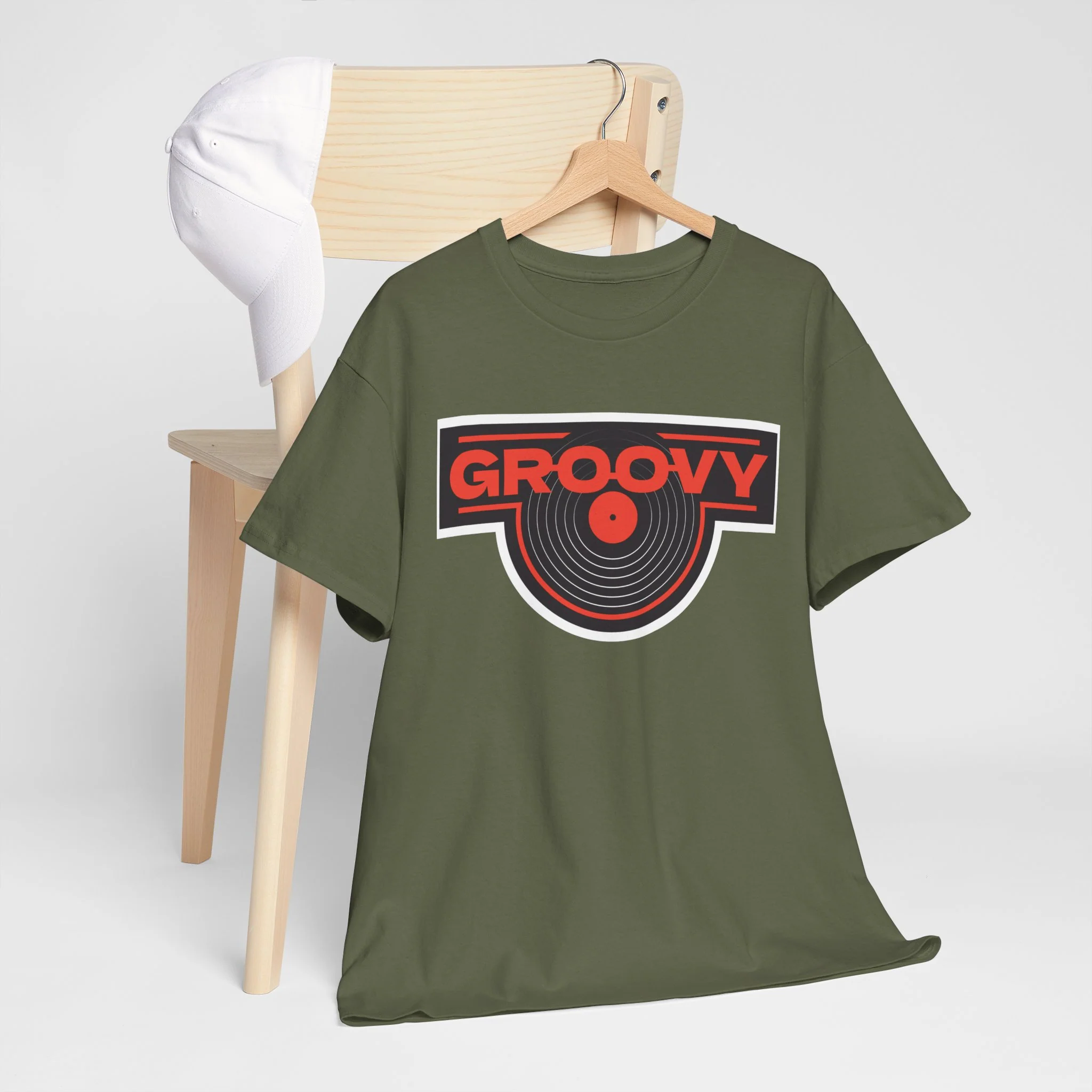 'Groovy' Men's T-Shirt - Image 4